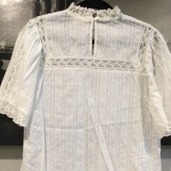 Sezane ELISABETTA BLOUSE Ecru - Picture 5 of 9